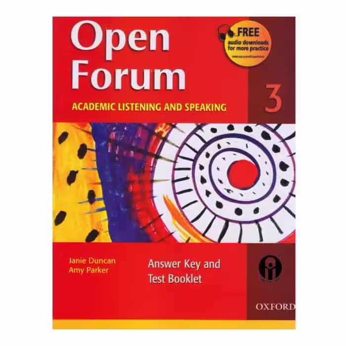 کتاب Open Forum 3 Academic Listening and Speaking