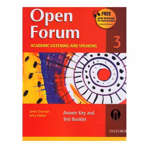 کتاب Open Forum 3 Academic Listening and Speaking