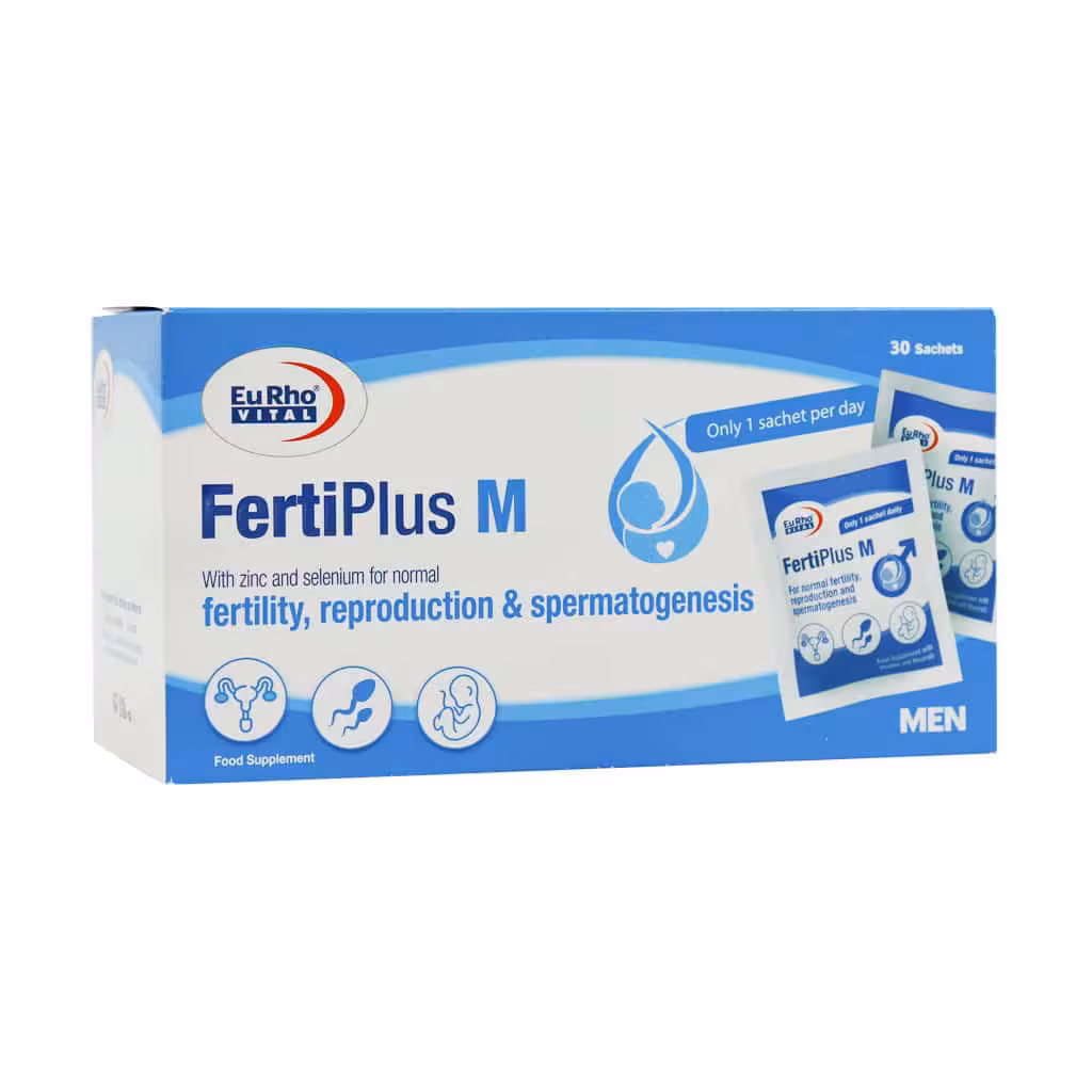 ساشه فرتی پلاس ام یوروویتال 30 عدد | EurhoVital Fertiplus M