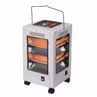 بخاری 5 طرف چرخ دار هومهر