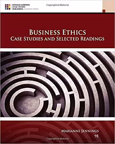خرید و دانلود نسخه کامل کتاب Business Ethics Case Studies and Selected Readings (9th Edition) - Original PDF