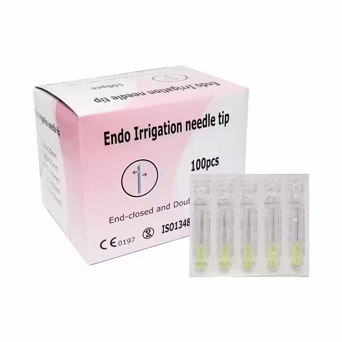 سرسوزن دو سوراخ ام تری 100 عددی گیج 30 | Dental Needle M3