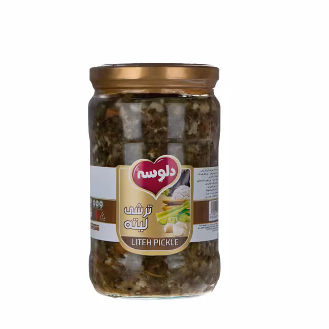 ترشی لیته دلوسه 680 گرمی