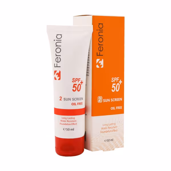 کرم ضدآفتاب فرونیا مدل شماره 2 حجم 50 میلی لیتر