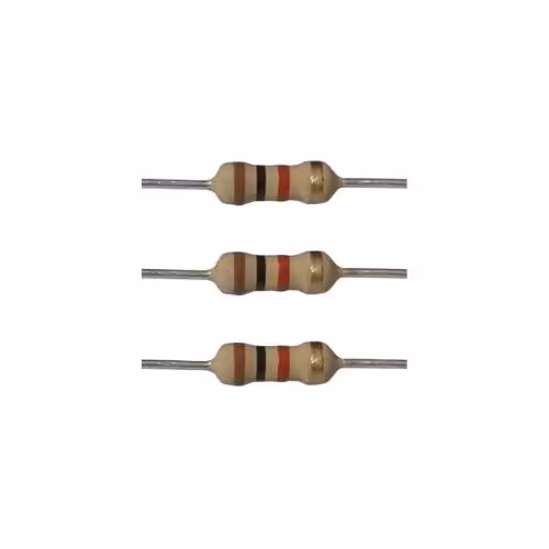 مقاومت (10) کیلو اهم 1/4 وات 5 درصد