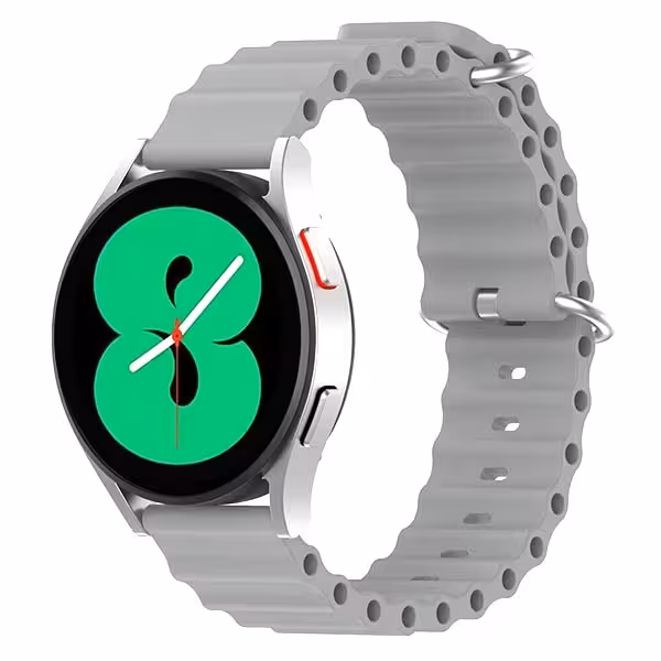 بند سیلیکونی سامسونگ، شیائومی اوشن 22MM طوسی روشن