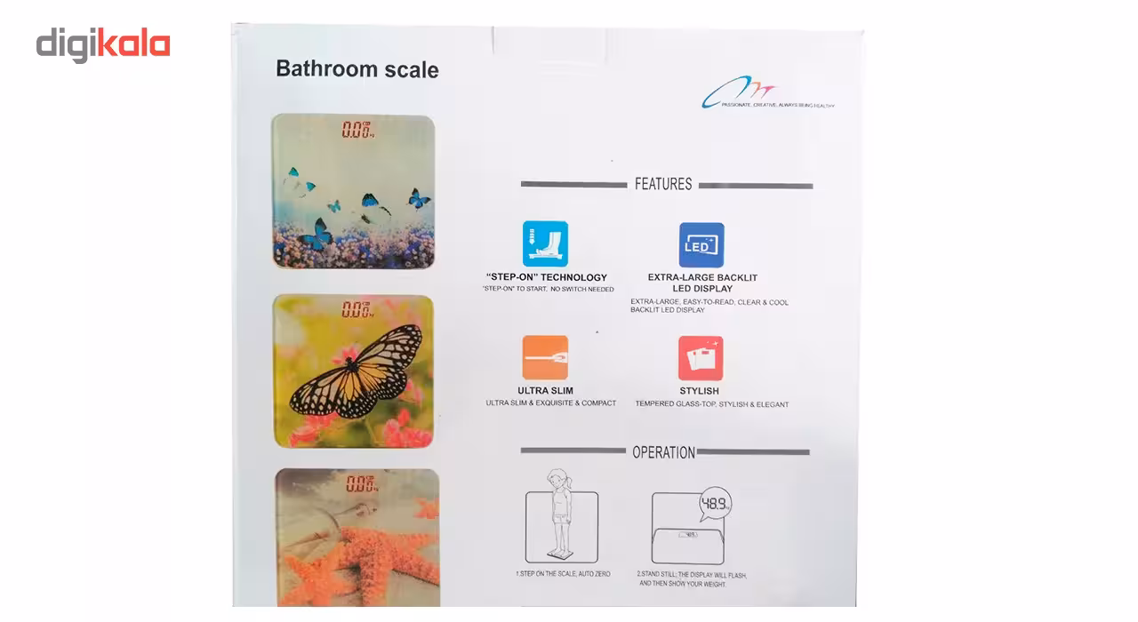 ترازو دیجیتالی مدل LED t