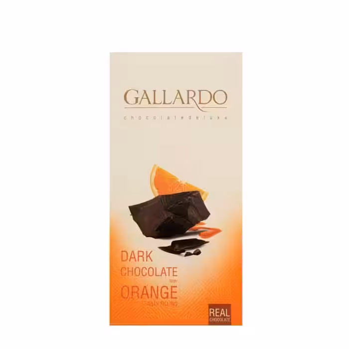 شکلات تابلت با طعم پرتقال گالاردو فرمند 80 گرمی