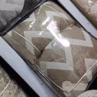 روتختی مخمل پنلی ترک درجه یک برند وایت هوم نسکافه ای نزدیک به شکلاتی قیطون دوزی شده فوق العاده شیک 