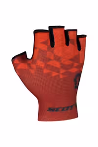 دوچرخه قرمز مردانه دستکش انگشت کوتاه ه Rc Team تیره Gray M اسکات SCOTT