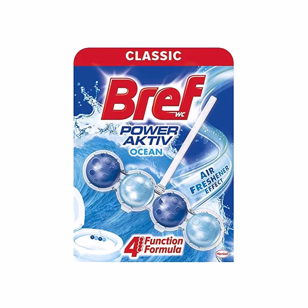 خوشبو کننده توپی برف برای توالت فرنگی تکی با رایحه اقیانوسی Bref