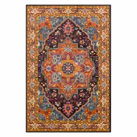 فرش مخمل هازان ترک طرح سنتی کد O151