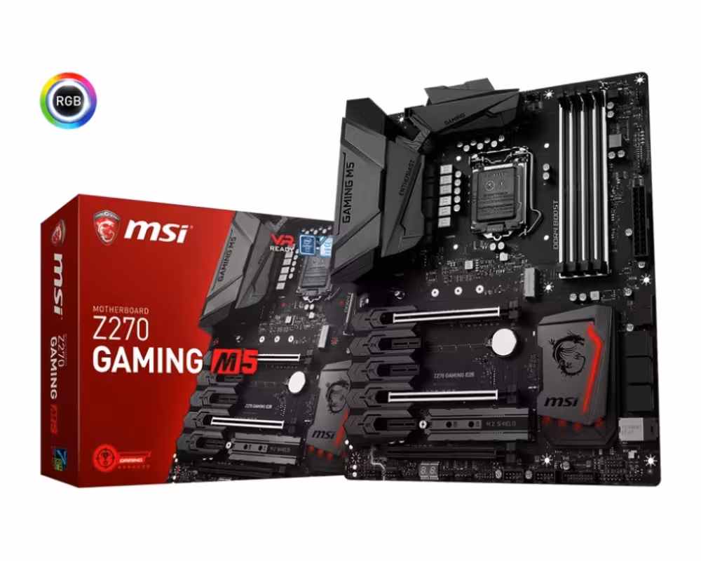 مادربرد ام اس آی Z270 GAMING M5