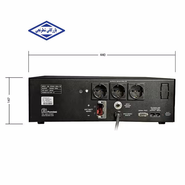 یو پی اس سری SSP مدل SSP3000X-RT فاراتل