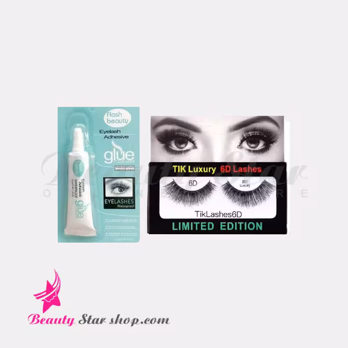 پک چسب مژه فلش و مژه شش بعدی آردل شماره 251