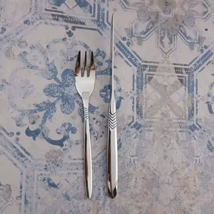 کارد و چنگال میوه خوری 12 پارچه اس جی مدل 309m