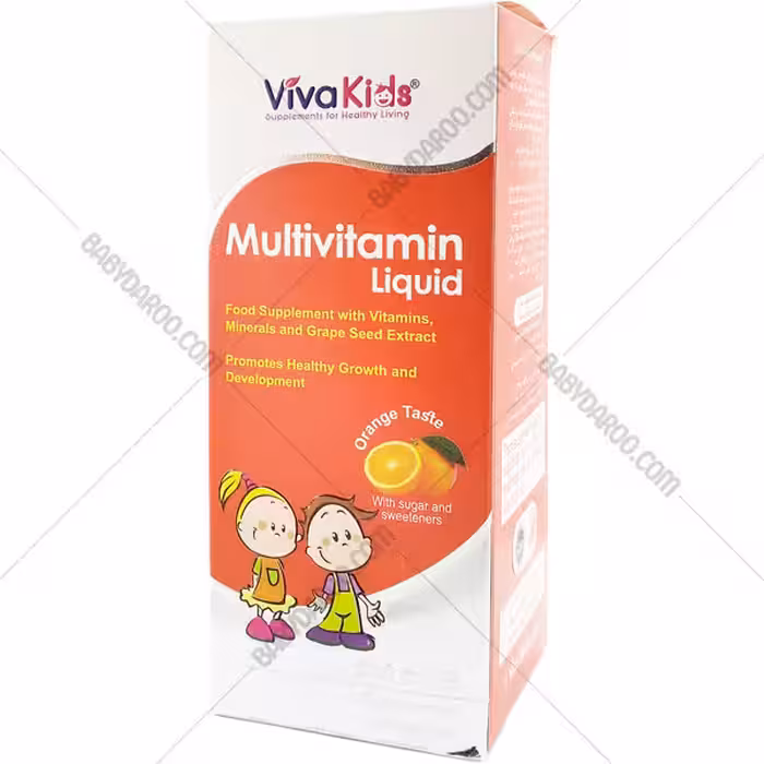 شربت مولتی ویتامین لیکوئید ویواکیدز 200 میلی لیتر