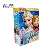 پازل دایره ای 20 تکه آتنا طرح فروزن2 frozen (بهمراه استیکر و پیکسل)Athena