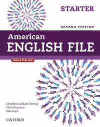 ENGLISH FILE STARTER second edition