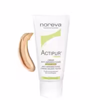 کرم پودر تیوپی noreva اکتی پور Actipur رنگ بژ تیره