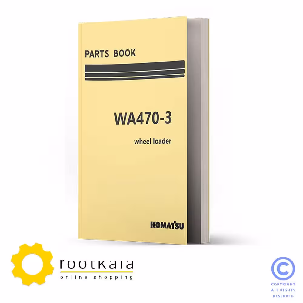 فایل PDF قطعات بیل مکانیکی کوماتسو WA470-3