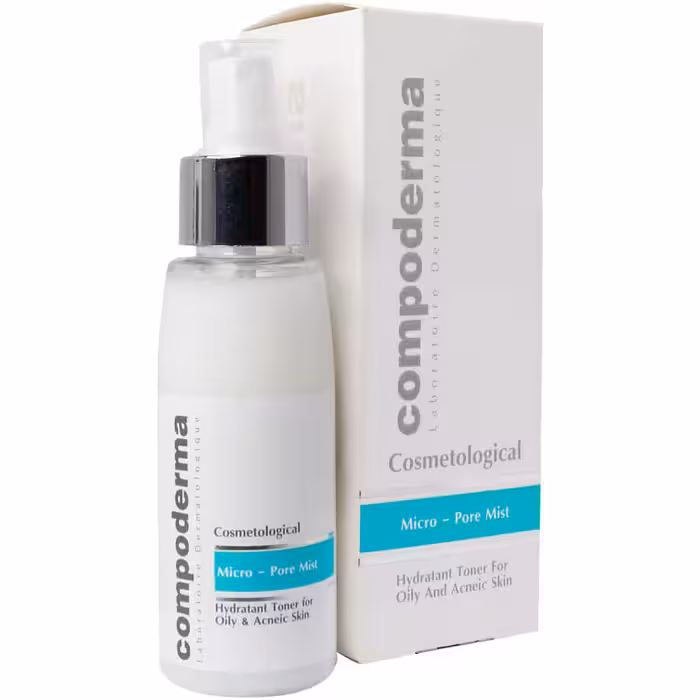 تونر مرطوب کننده میکرو پرومیست پوست چرب کامپودرما