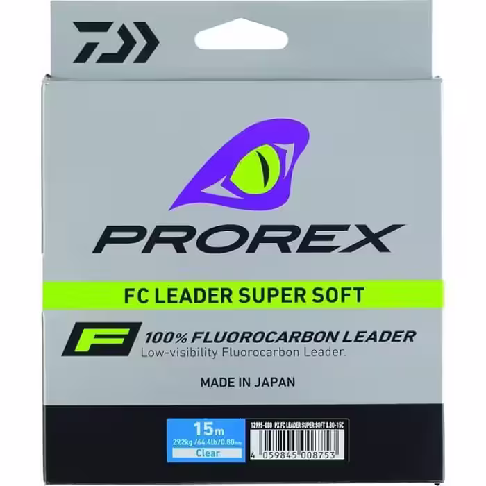 لیدر ماهیگیری فلوروکربن دایوا DAIWA PROREX 100% FLUOROCARBON LEADER