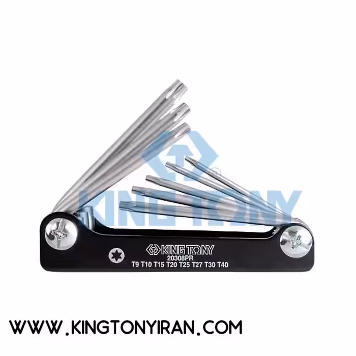 کینگ تونی 20308PR ست آلن ستاره کاردی 8 عددی