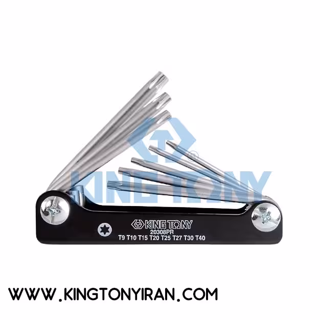 کینگ تونی 20308PR ست آلن ستاره کاردی 8 عددی