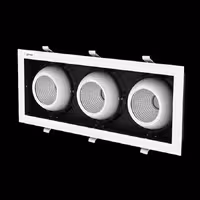 چراغ سقفی توکار 90 وات LED گلنور مدل پیکسل