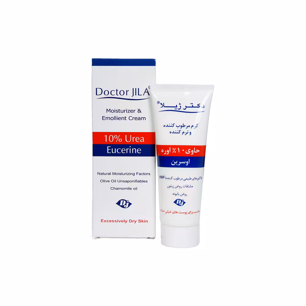کرم اوره 10% دکتر ژیلا 75g