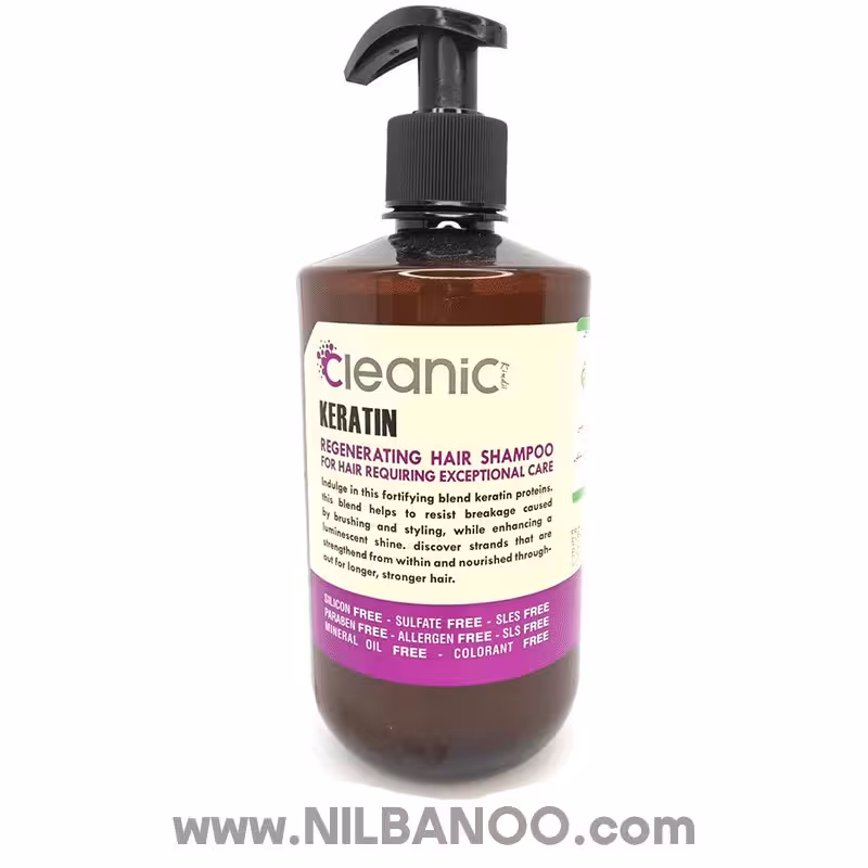 شامپو کلینیک کیندی بدون سولفات کراتین حجم 550 میل