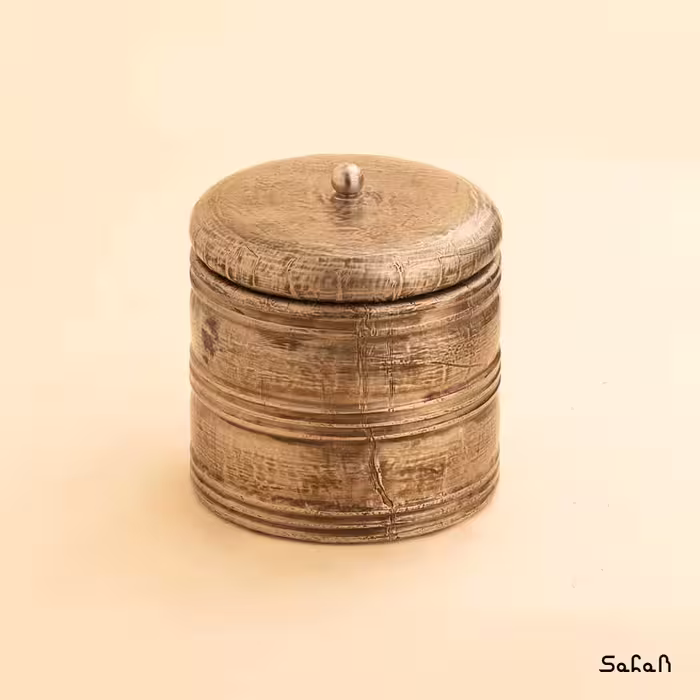 بانکه برنجی چوبی
