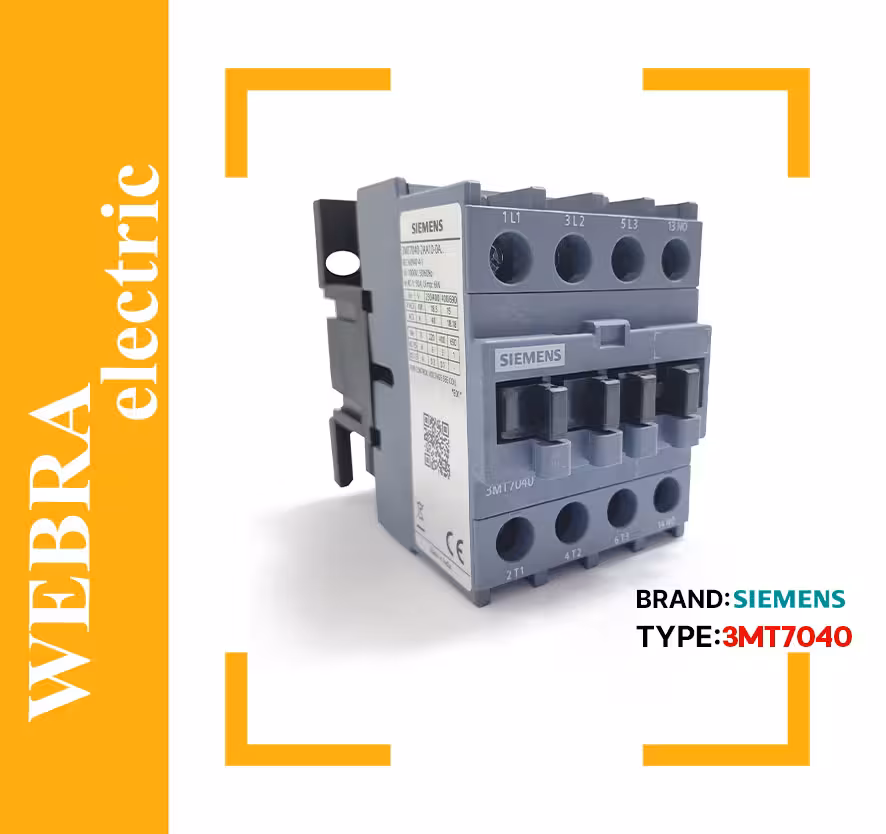 کنتاکتور 3 پل 40 آمپر زیمنس 3MT7040