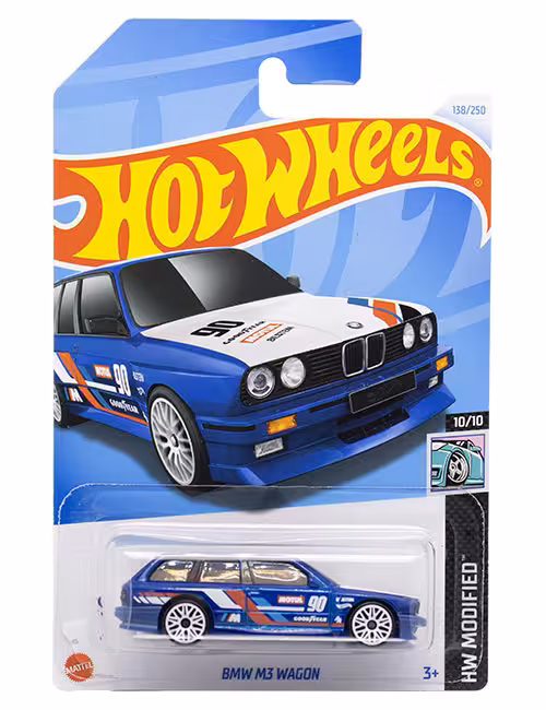 ماشین دکوری مدل BMW M3 Wagon Blue برند Hot Wheels