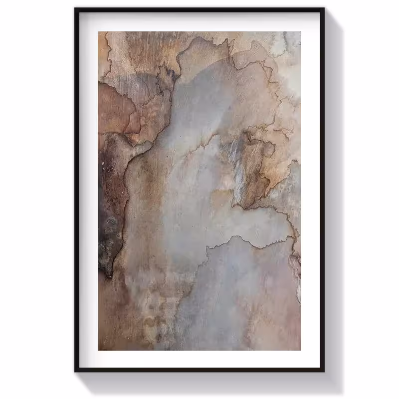 تابلو دکوراتیو آبستره طرح الهام از طبیعت