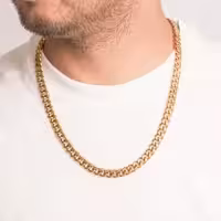 زنجیر کارتیر مردانه استیل با عیار 316. طراحی لوکس ایتالیایی..