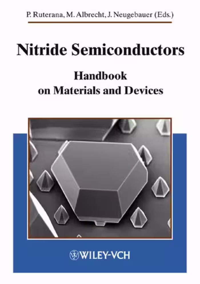 خرید و دانلود نسخه کامل کتاب Nitride Semiconductors: Handbook on Materials and Devices