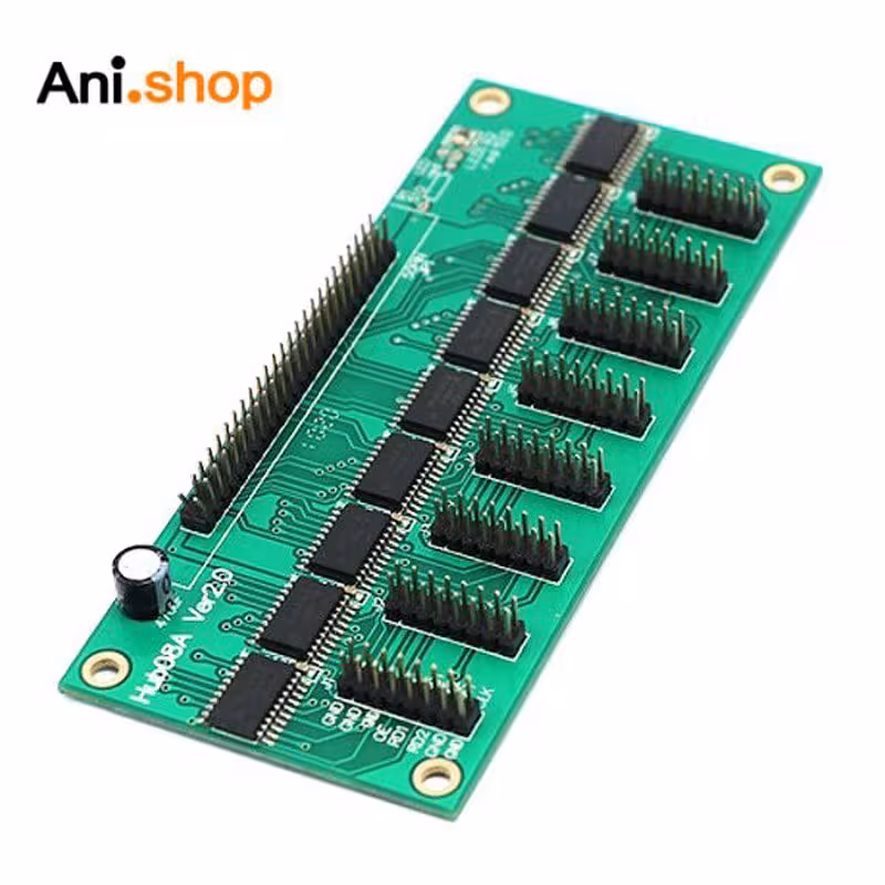 هاب 12 برد کنترل تابلو روان 16 لاین