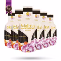 6 عدد شامپو بدن مالیزیا Malizia مدل ارکیده و کهربا Orchid and Amber حجم 1000 میلی لیتر   (اورجینال)