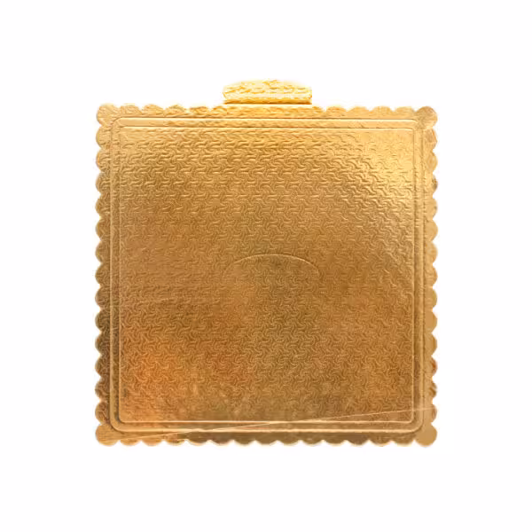 زیر کیکی مقوایی مربع ضلع 22