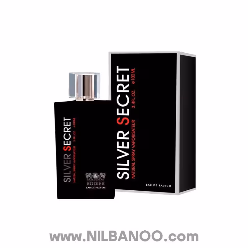 ادو پرفیوم مردانه رودیر مدل سیلور سکرت SILVER SECRET