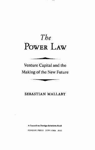 خرید و دانلود نسخه کامل کتاب The Power Law: Venture Capital and the Making of the New Future