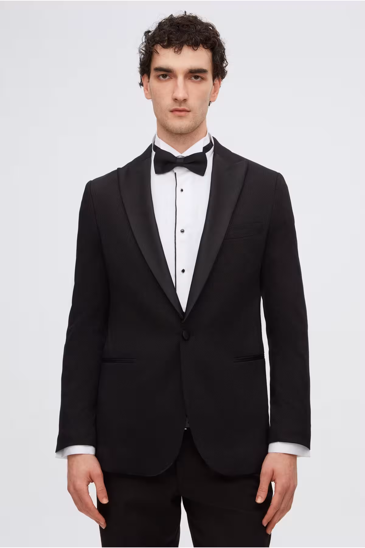 اسموکینگ مردانه DS DAMAT SLIM FIT BLACK AMELOR GROOMING GROOM & TUXEDO TEAM D'S Damat