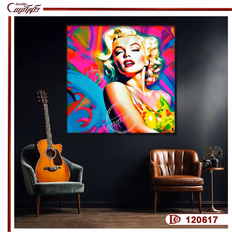 تابلو مرلین مونرو گرافیکی S120617