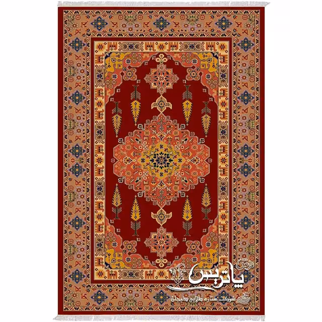 فرش گلیم پاتریس 400 شانه کد 9910