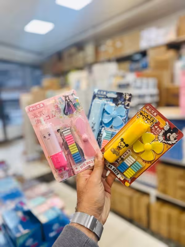 پاکن برقی در انواع طرح و رنگ (16 یدک)