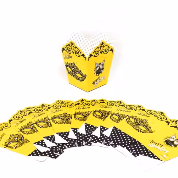 ظرف پاپ کورن بالماسکه