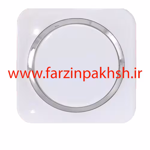 کلید یک پل توکار دلند مدل آدا پلکسی قاب سفید