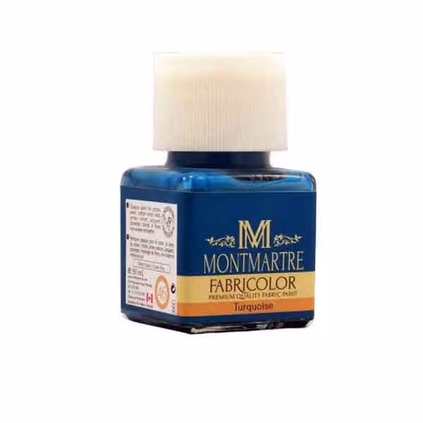 رنگ پارچه مونمارت کد 46 حجم 55 میلی لیتر (turquoise)